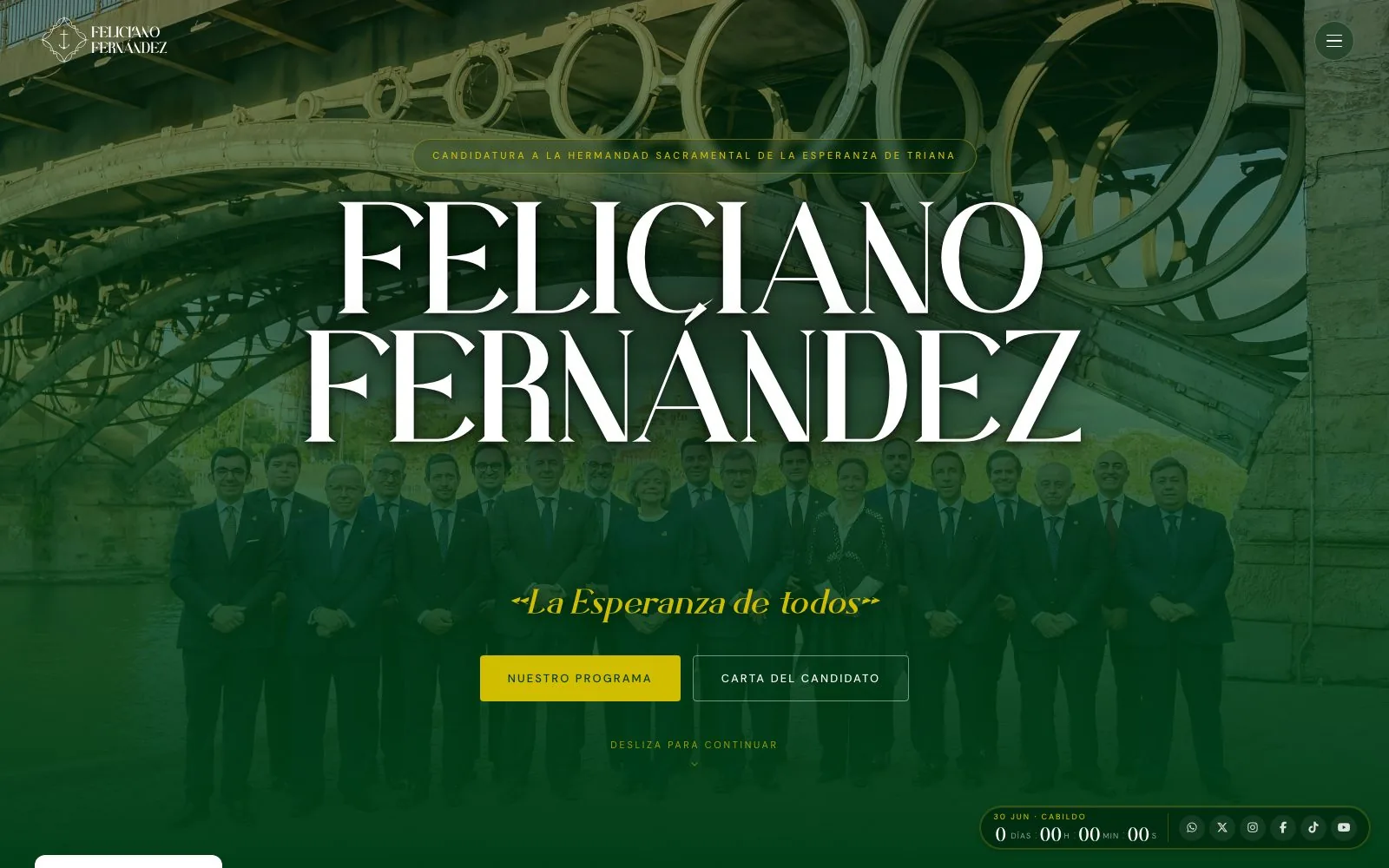 Portada en escritorio