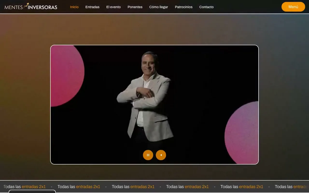 El vídeo en la portada