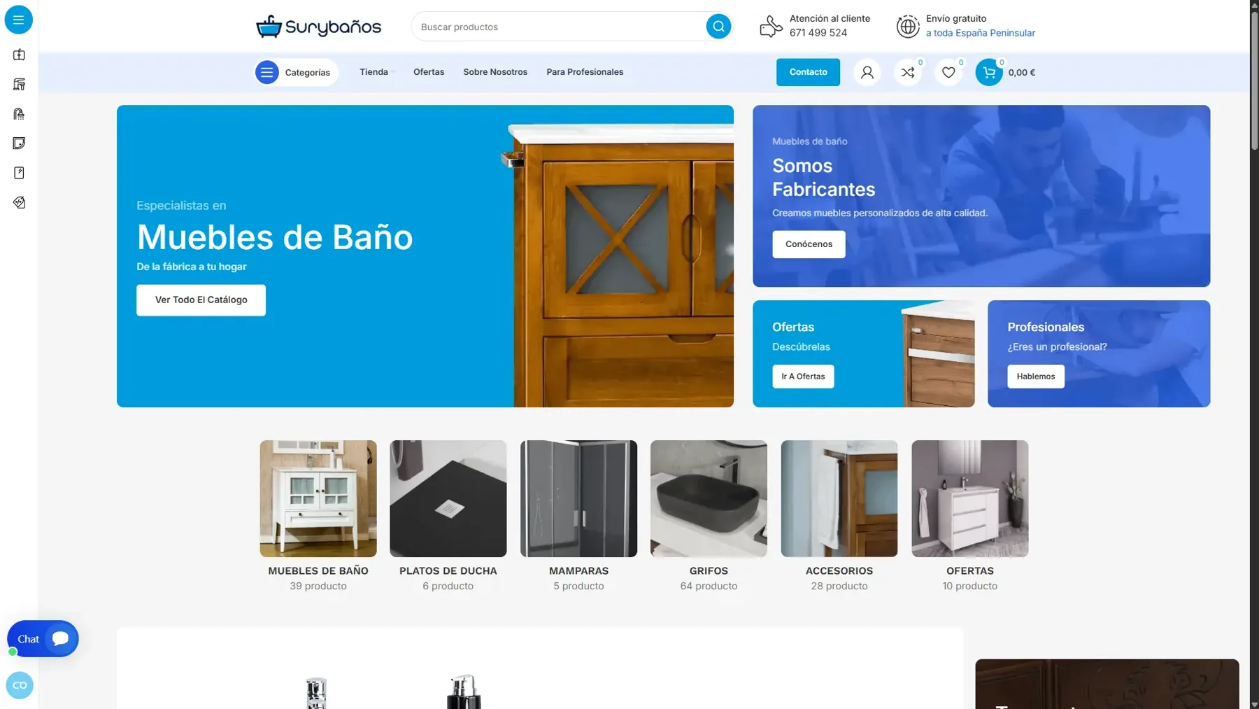 La portada en dos azules