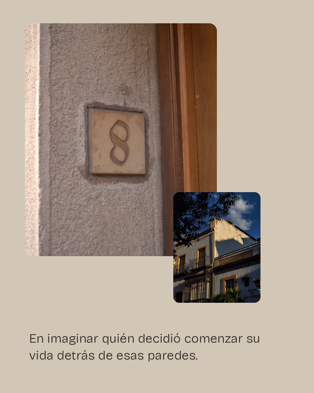 Munya Studio · Un número de puerta y una fachada aparecen juntos.